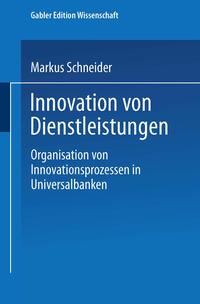Vorderes Coverbild Innovation von Dienstleistungen