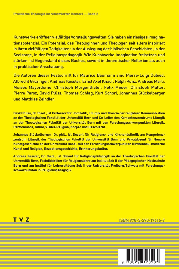 Rückseitencover Imagination in der Praktischen Theologie