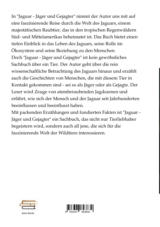 Rückseitencover Jaguar - Jäger und Gejagter