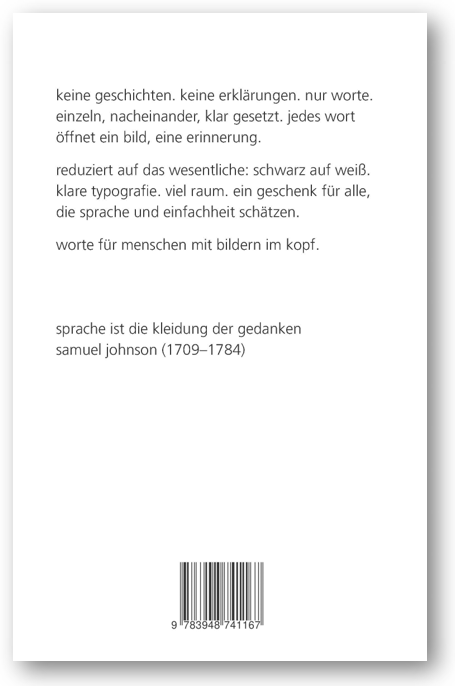 Rückseitencover wort