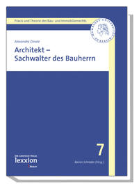 Vorderes Coverbild Architekt - Sachwalter des Bauherren