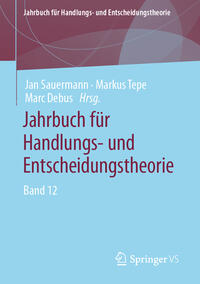 Vorderes Coverbild Jahrbuch für Handlungs- und Entscheidungstheorie