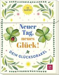 Vorderes Coverbild Orakelkarten: Neuer Tag, neues Glück!