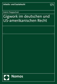 Vorderes Coverbild Gigwork im deutschen und US-amerikanischen Recht