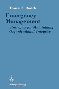 Vorderes Coverbild Emergency Management