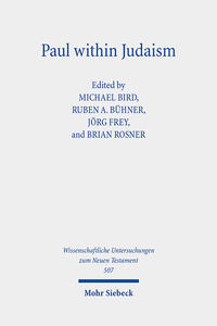 Vorderes Coverbild Paul within Judaism