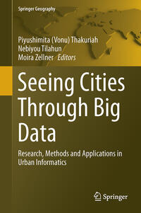 Vorderes Coverbild Seeing Cities Through Big Data