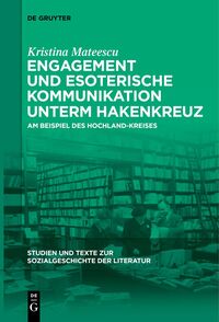 Vorderes Coverbild Engagement und esoterische Kommunikation unterm Hakenkreuz