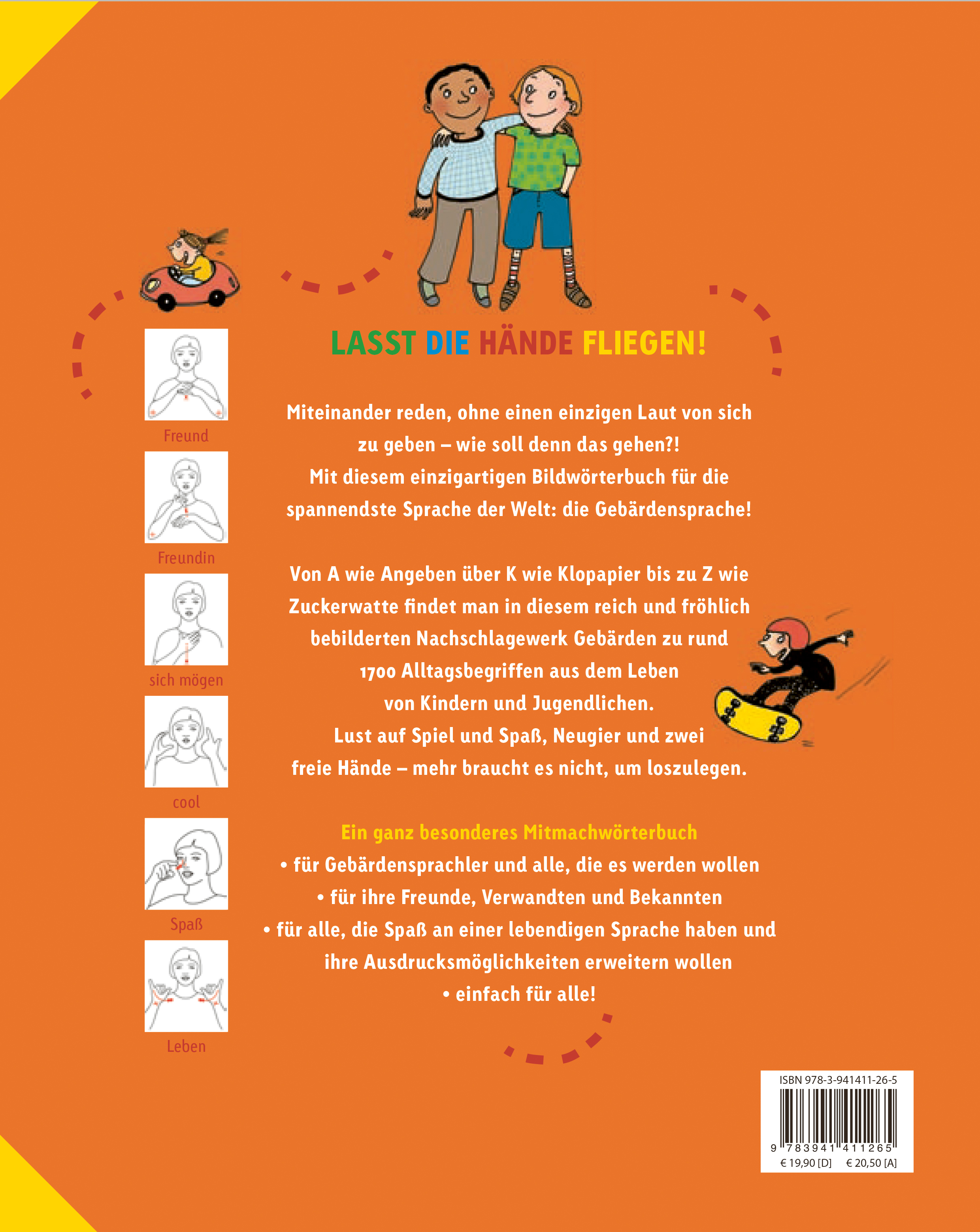 Rückseitencover Hand in Hand die Welt begreifen