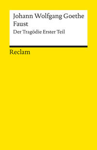 Vorderes Coverbild Faust. Der Tragödie erster Teil. Textausgabe mit editorischer Notiz
