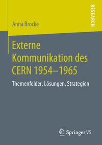 Vorderes Coverbild Externe Kommunikation des CERN 1954-1965