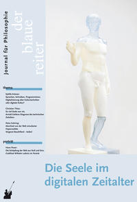 Vorderes Coverbild Der Blaue Reiter. Journal für Philosophie / Die Seele im digitalen Zeitalter