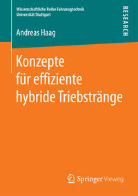 Vorderes Coverbild Konzepte für effiziente hybride Triebstränge