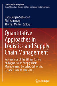 Vorderes Coverbild Quantitative Approaches in Logistics and Supply Chain Management
