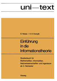 Vorderes Coverbild Einführung in die Informationstheorie
