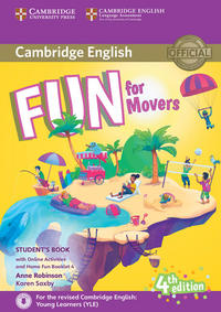 Vorderes Coverbild Fun for Movers 4th Edition