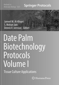 Vorderes Coverbild Date Palm Biotechnology Protocols Volume I