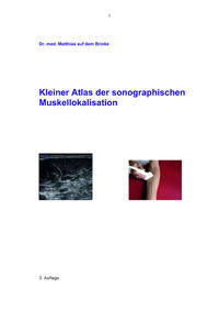 Vorderes Coverbild Kleiner Atlas der sonographischen Muskellokalisation