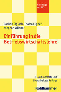 Vorderes Coverbild Einführung in die Betriebswirtschaftslehre