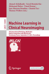 Vorderes Coverbild Machine Learning in Clinical Neuroimaging