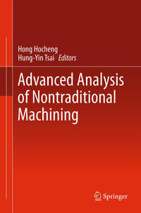 Vorderes Coverbild Advanced Analysis of Nontraditional Machining
