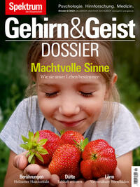 Vorderes Coverbild Gehirn&Geist Dossier - Machtvolle Sinne