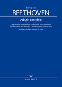 Vorderes Coverbild Adagio. Langsame Sätze für Orgel