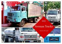 Vorderes Coverbild German Trucks - Deutsche LKW in Kuba (Wandkalender 2025 DIN A4 quer), CALVENDO Monatskalender