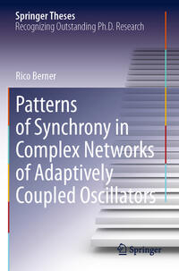 Vorderes Coverbild Patterns of Synchrony in Complex Networks of Adaptively Coupled Oscillators