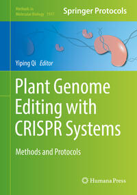 Vorderes Coverbild Plant Genome Editing with CRISPR Systems