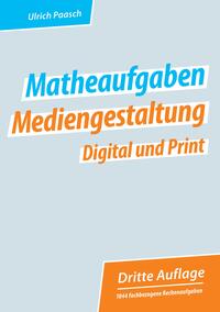 Vorderes Coverbild Matheaufgaben Mediengestaltung Digital und Print