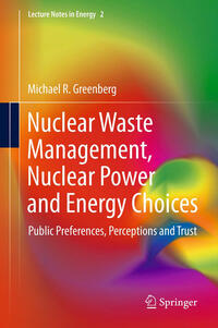 Vorderes Coverbild Nuclear Waste Management, Nuclear Power, and Energy Choices