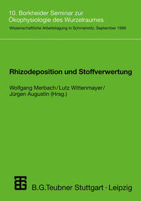 Vorderes Coverbild Rhizodeposition und Stoffverwertung