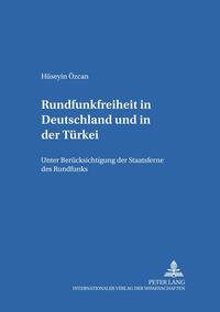 Vorderes Coverbild Rundfunkfreiheit in Deutschland und in der Türkei