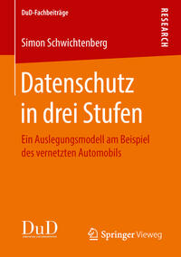 Vorderes Coverbild Datenschutz in drei Stufen
