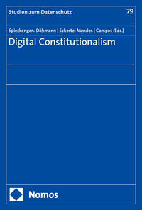 Vorderes Coverbild Digital Constitutionalism