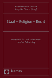 Vorderes Coverbild Staat – Religion – Recht