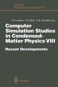 Vorderes Coverbild Computer Simulation Studies in Condensed-Matter Physics VIII