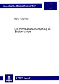 Vorderes Coverbild Die Vermögensabschöpfung im Strafverfahren