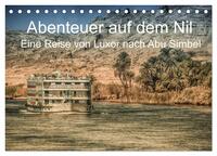 Vorderes Coverbild Abenteuer auf dem Nil. Eine Reise von Luxor nach Abu Simbel (Tischkalender 2025 DIN A5 quer), CALVENDO Monatskalender