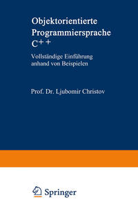Vorderes Coverbild Objektorientierte Programmiersprache C++