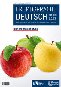 Vorderes Coverbild Fremdsprache Deutsch - - Heft 69 (2023): Binnendifferenzierung