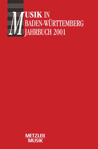 Vorderes Coverbild Musik in Baden-Württemberg, Jahrbuch 2001