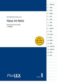 Vorderes Coverbild FlexLex Hass im Netz