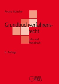 Vorderes Coverbild Grundbuchverfahrensrecht
