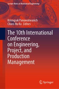 Vorderes Coverbild The 10th International Conference on Engineering, Project, and Production Management