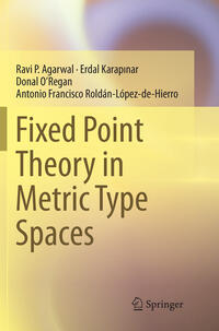 Vorderes Coverbild Fixed Point Theory in Metric Type Spaces