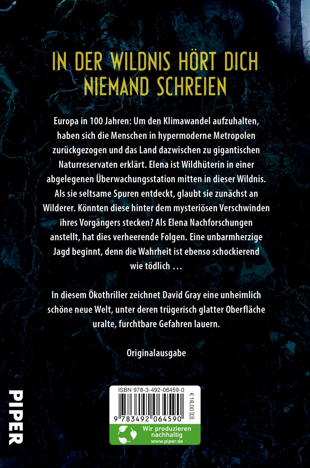 Rückseitencover Instinct – Der Tod in den Wäldern