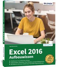 Vorderes Coverbild Excel 2016 Aufbauwissen