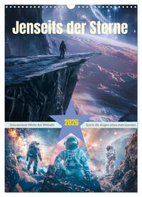 Vorderes Coverbild Jenseits der Sterne (Wandkalender 2026 DIN A3 hoch), CALVENDO Monatskalender